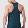 Checks Running Tank Bottle Green