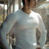 Compression Fullsleeves T-shirt White